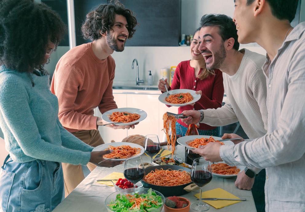 Cena con amici 