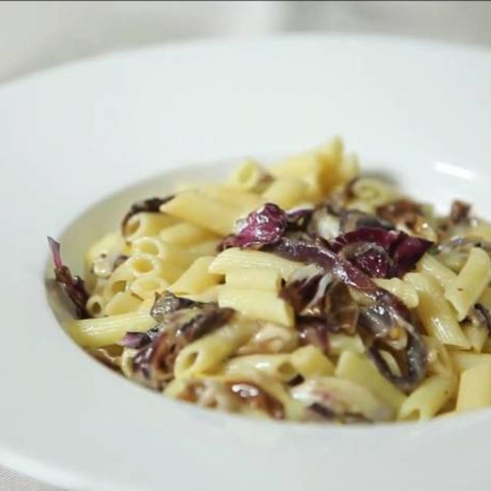 penne al radicchio