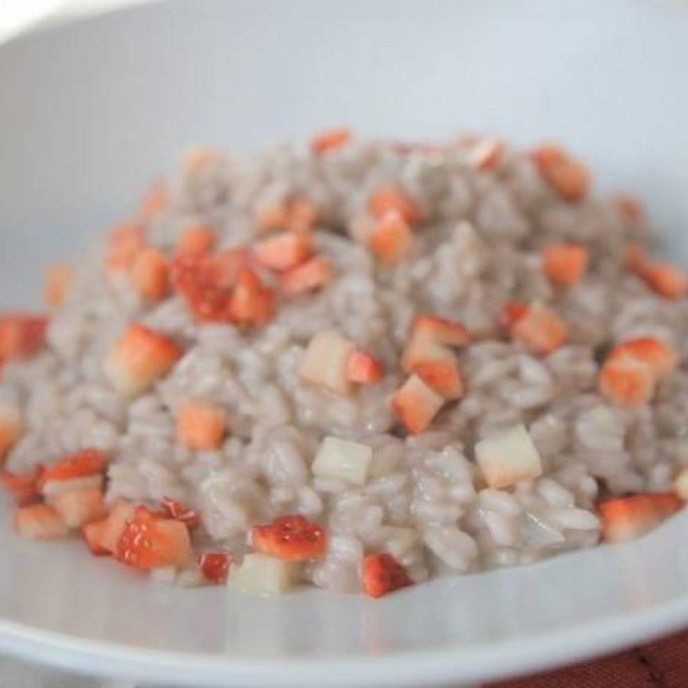 Risotto alle fragole