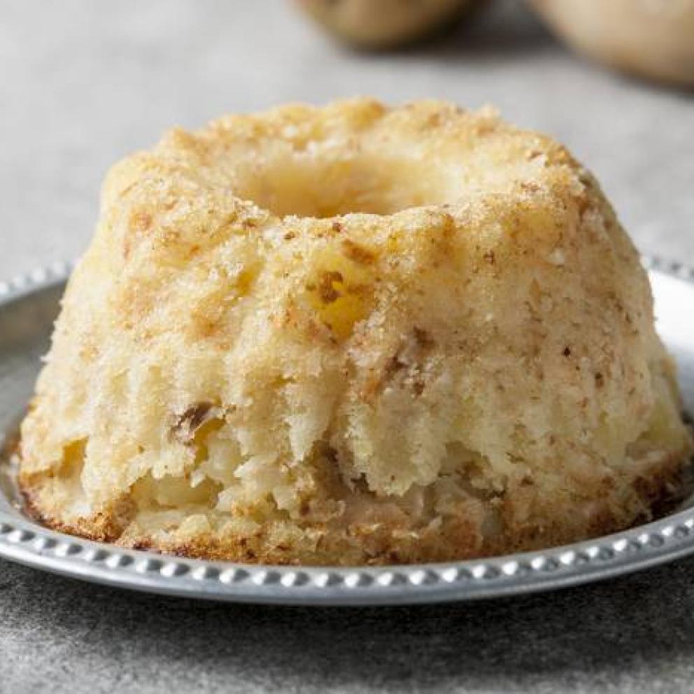 Tortino di patate e salmone