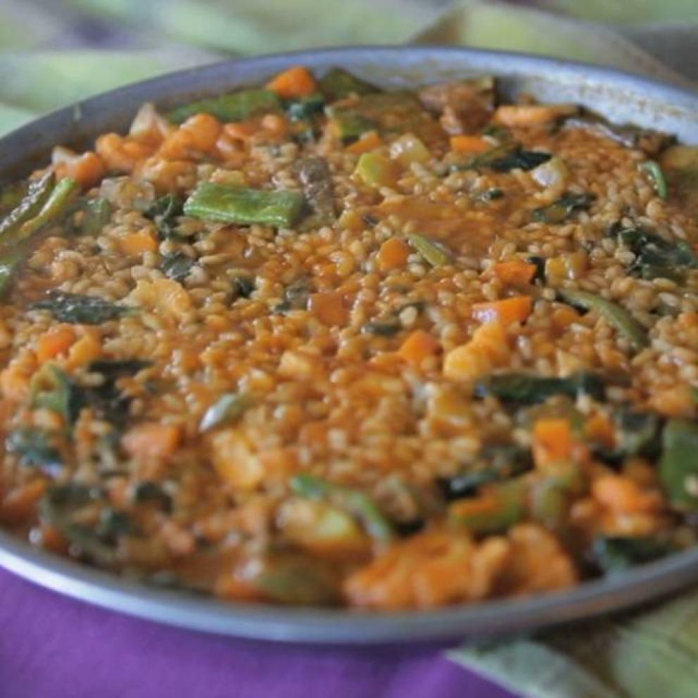 Paella alle verdure