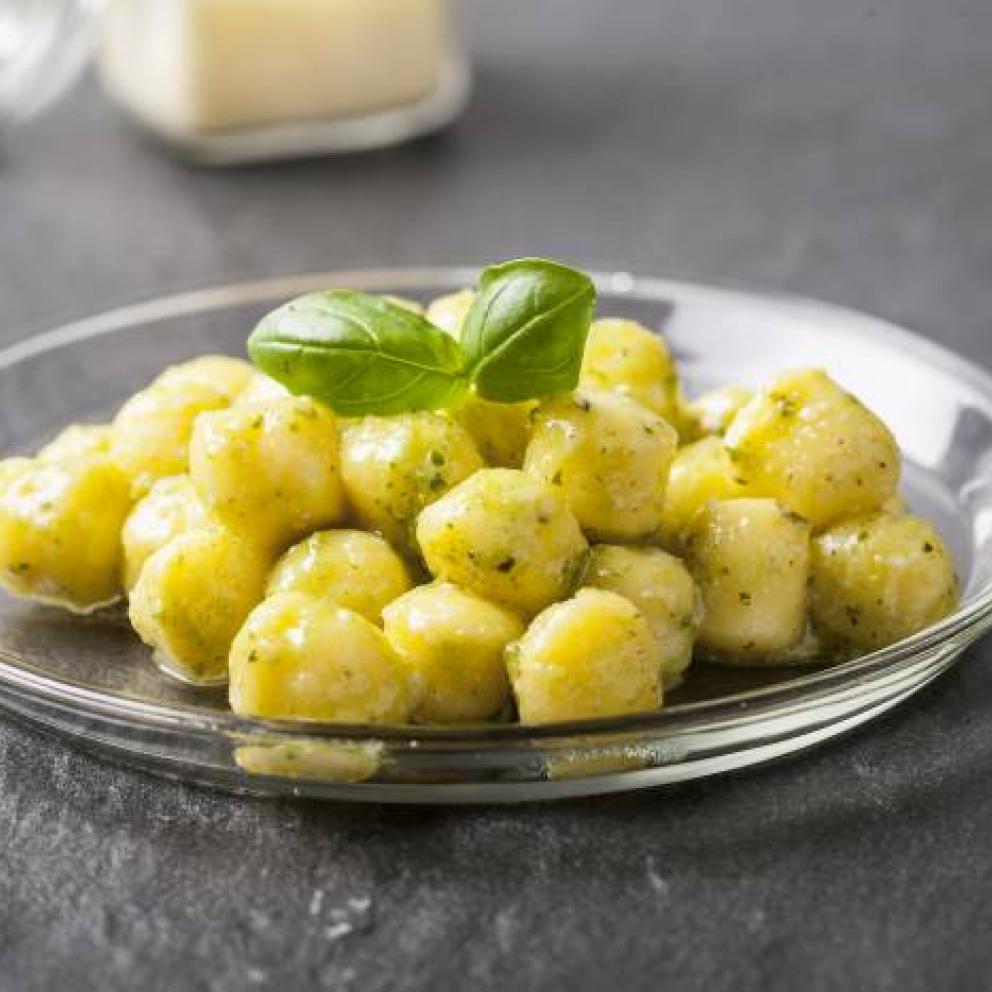 Gnocchetti di patate al pesto