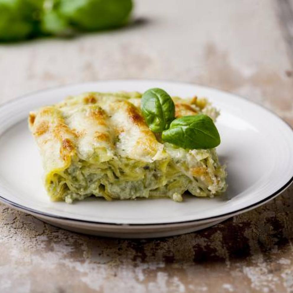 lasagne al pesto