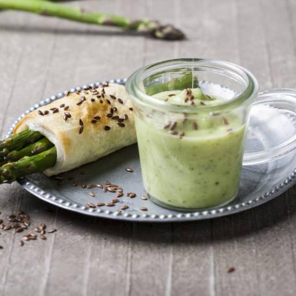 Crema fredda di zucchine e zenzero 