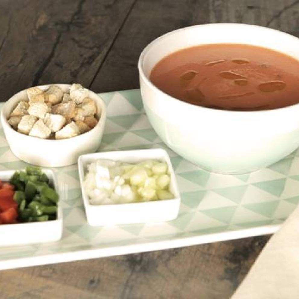 Video Ricetta di Gazpacho Video Ricetta di Gazpacho