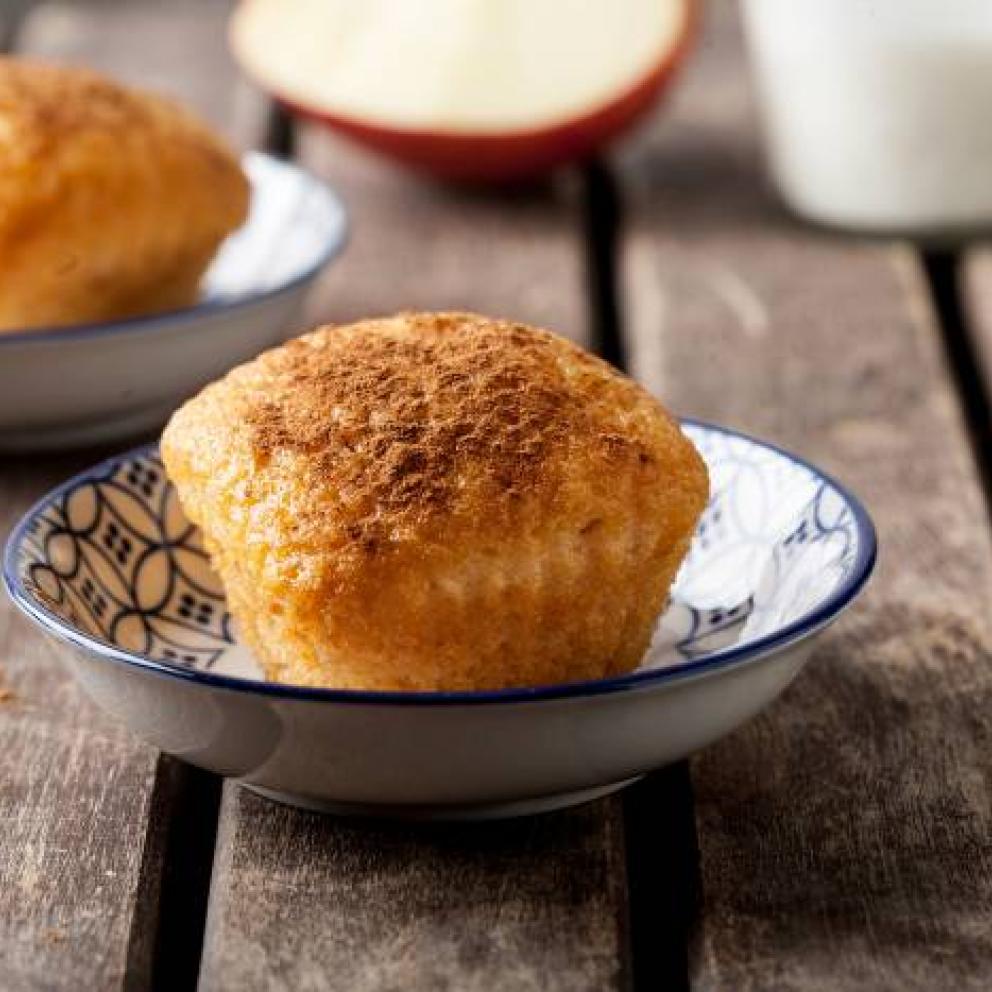 Muffin integrali alla mela