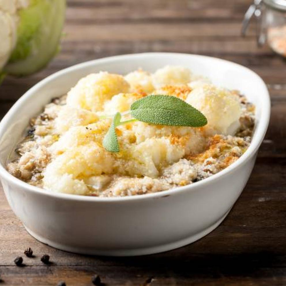 Zuppa invernale con cavolfiori