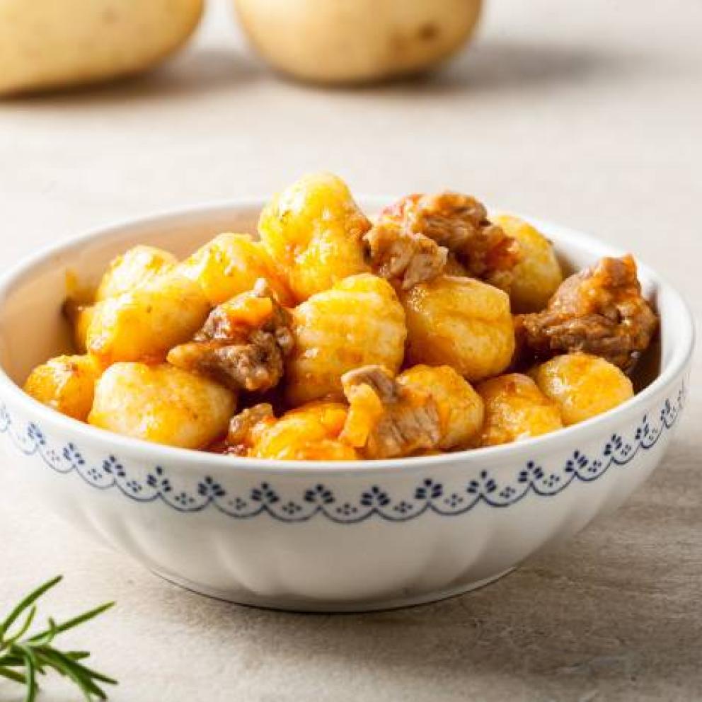 Gnocchi al ragù di cinghiale