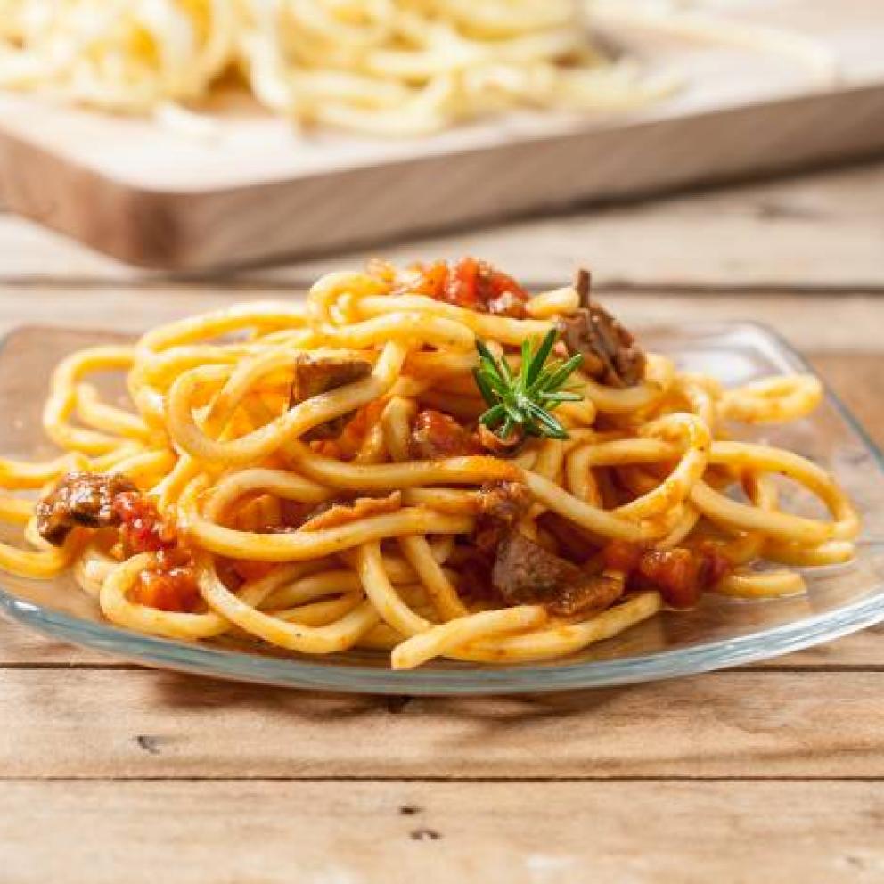 Spaghetti alla chitarra