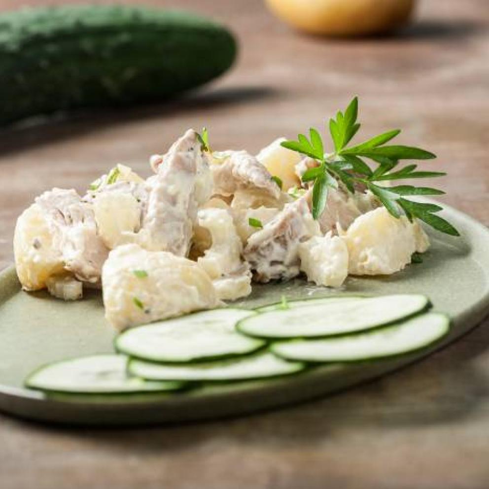 Insalata di pollo e maionese