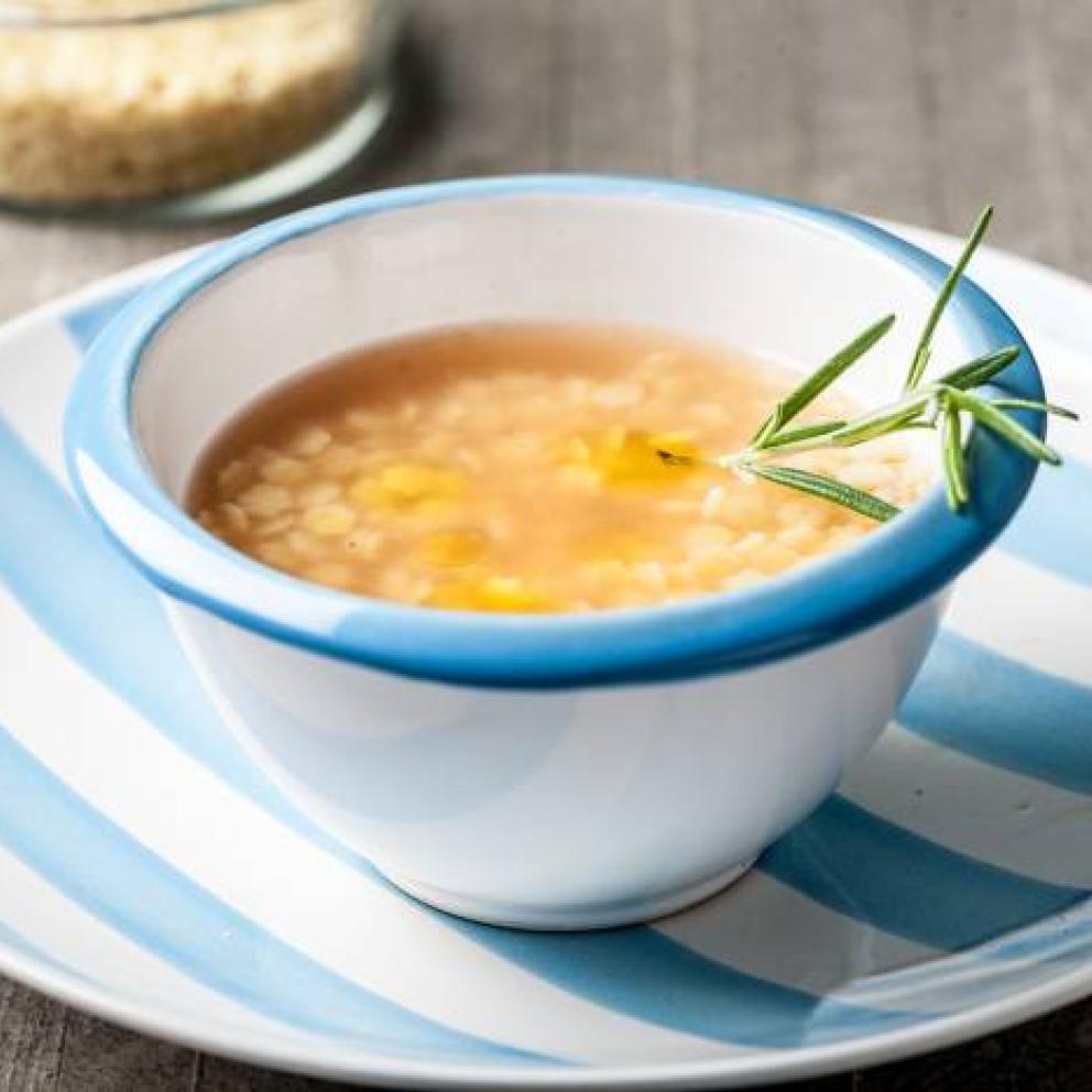 Minestrina di brodo di pollo