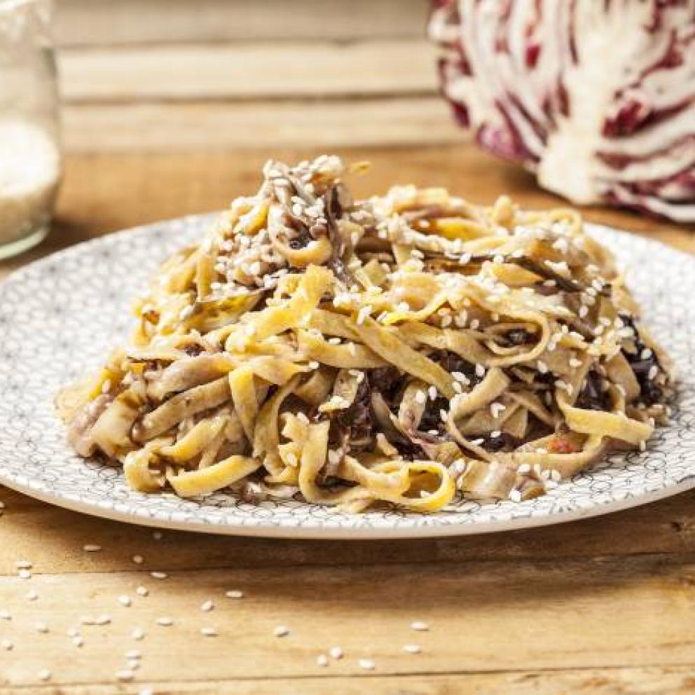 Tagliolini al radicchio