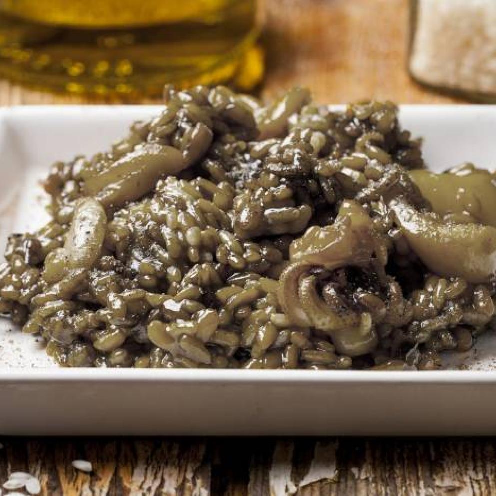 Risotto al nero di seppia