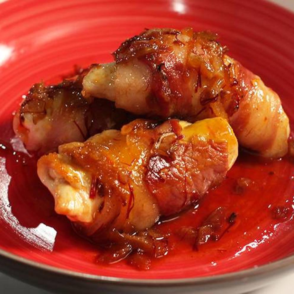 involtini di pollo e pancetta