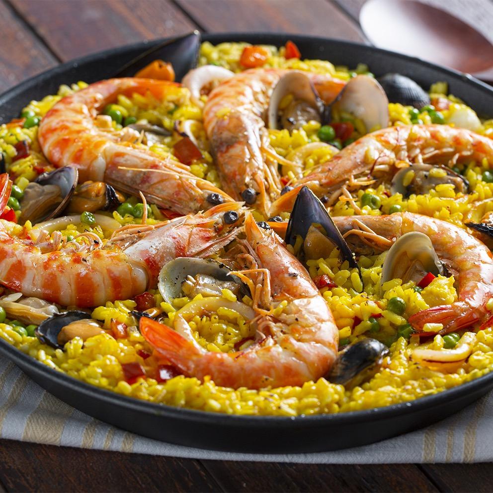 Paella di pesce