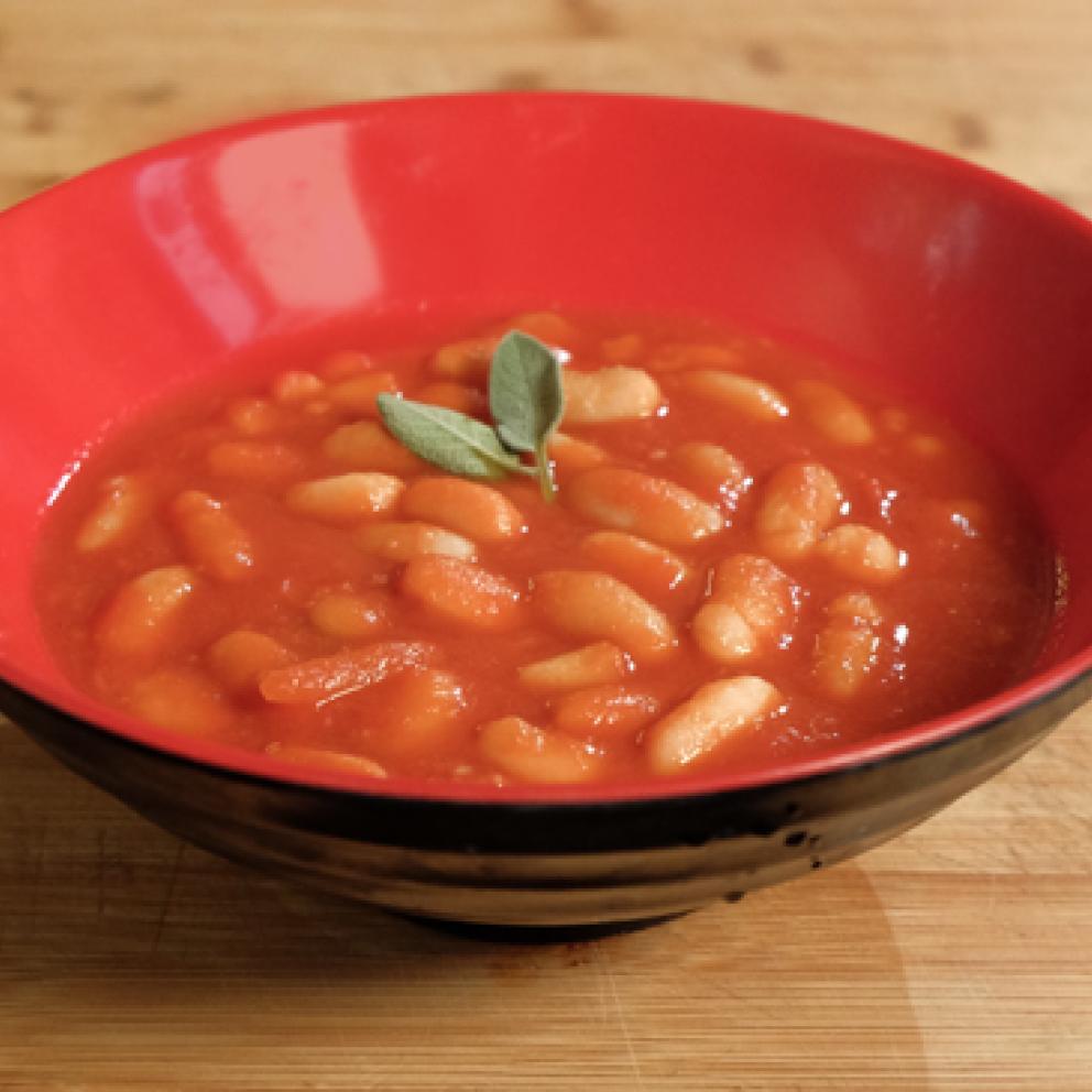 Fagioli all'uccelletto