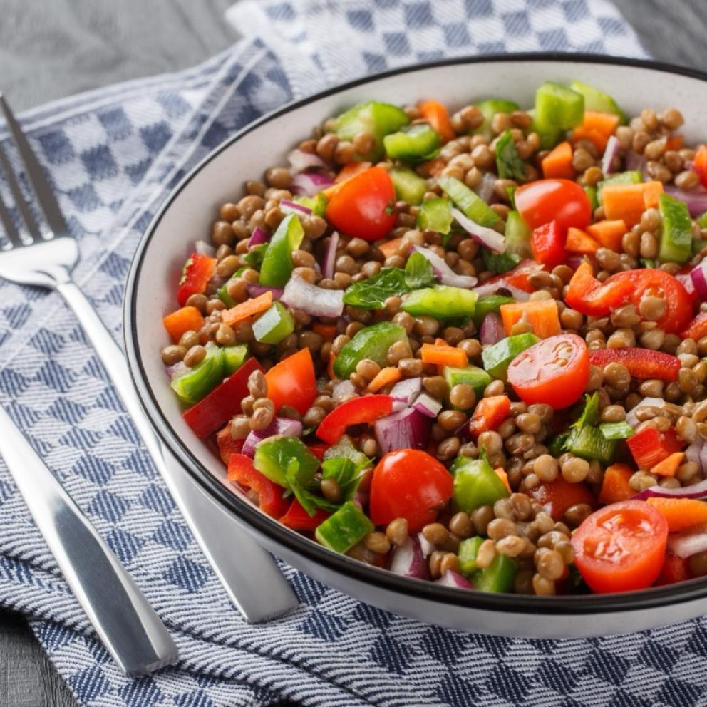 Insalata di lenticchie