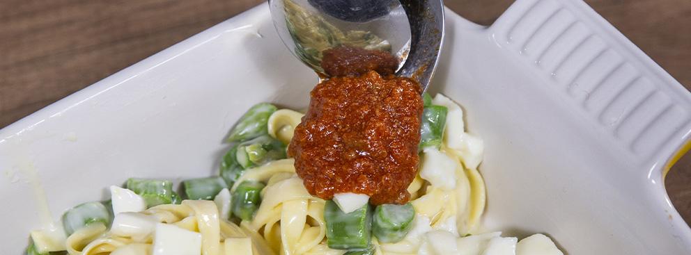 Timballo di tagliatelle al ragù