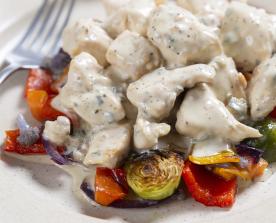 Spezzatino di pollo allo yogurt